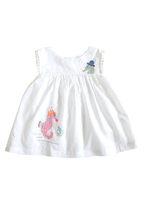 Newborn Dress Sea horse